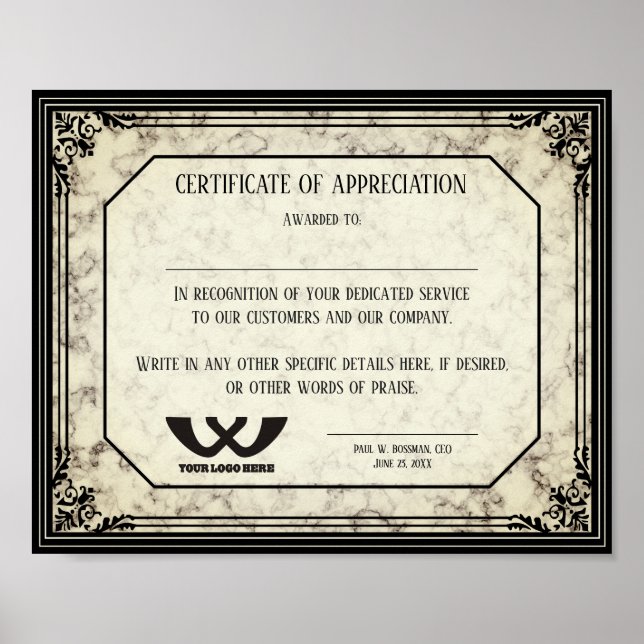 Ersättningsbevis för uppskattningspersonal poster (Framsidan)