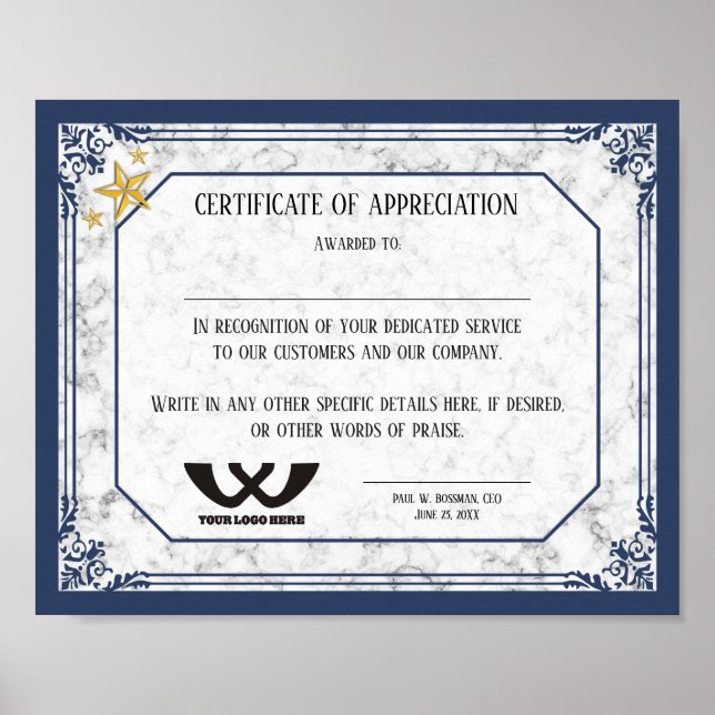 Ersättningsbevis för uppskattningspersonal poster (Framsidan)