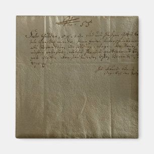 Ersättningsmottagning, 17 december, 1704 magnet