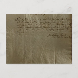 Ersättningsmottagning, 17 december, 1704 vykort