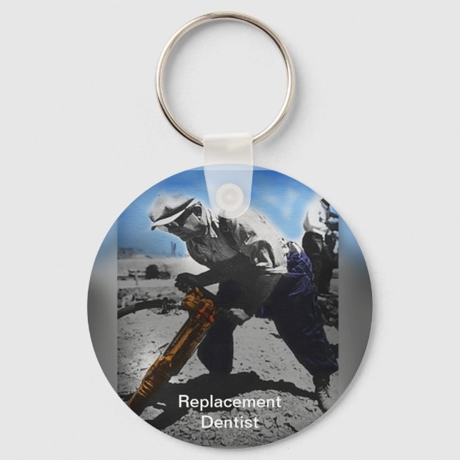 Ersättningstandläkare Nyckelring (Framsida)