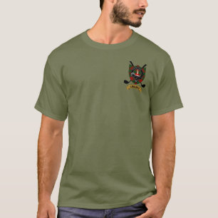 Erskine Klan Badge & Tartan Golf T Shirt