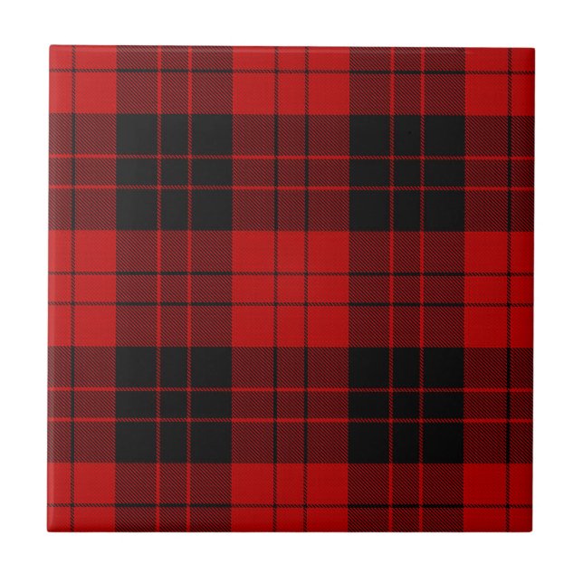 Erskine Paton Tartan Kakelplatta (Framsidan)