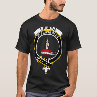 Erskine Vapensköld Tartan Klan Scottish Klan T Shirt