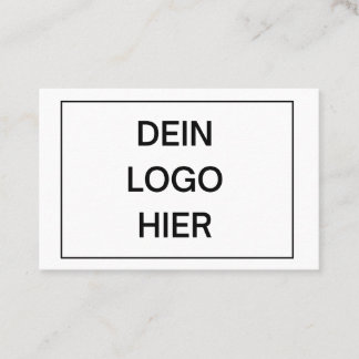 Erstelle deine eigene Visitenkarte Online Visitkort