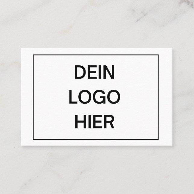 Erstelle deine eigene Visitenkarte Online Visitkort (Framsida)