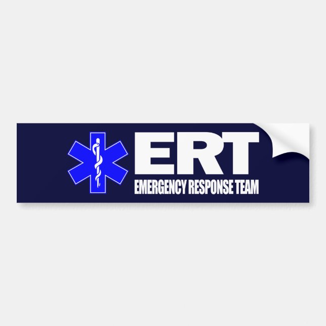 ERT - Akutets svarsgrupp Bildekal (Framsidan)