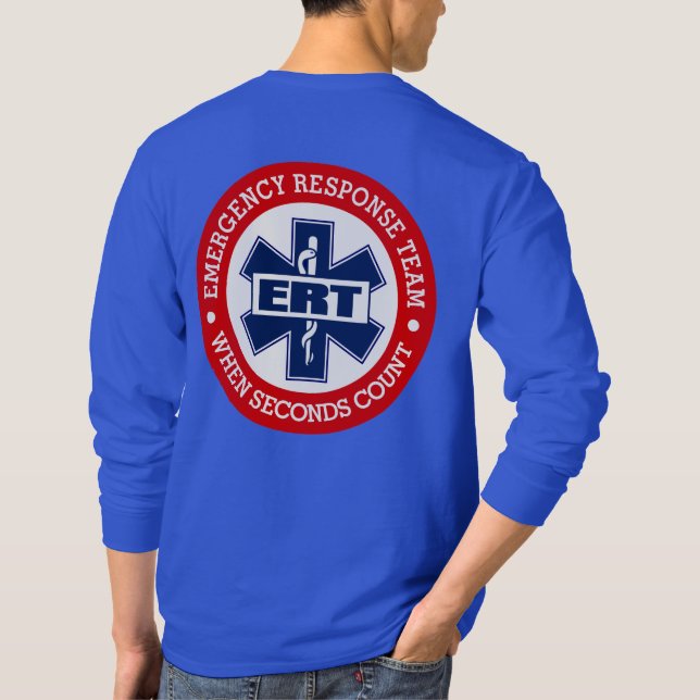 ERT-Akutets svarsgrupp T Shirt (Baksida)
