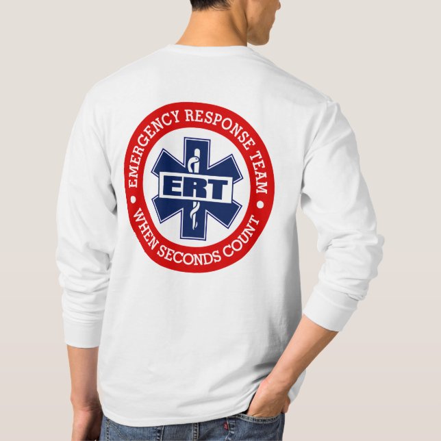 ERT-Akutets svarsgrupp T Shirt (Baksida)