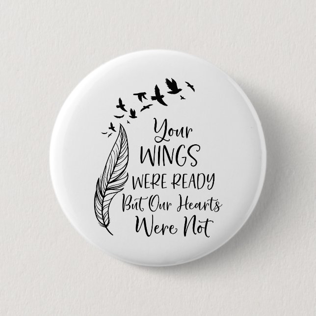 Ert vingar var redo, men våra hjärtan var inte det knapp (Framsida)
