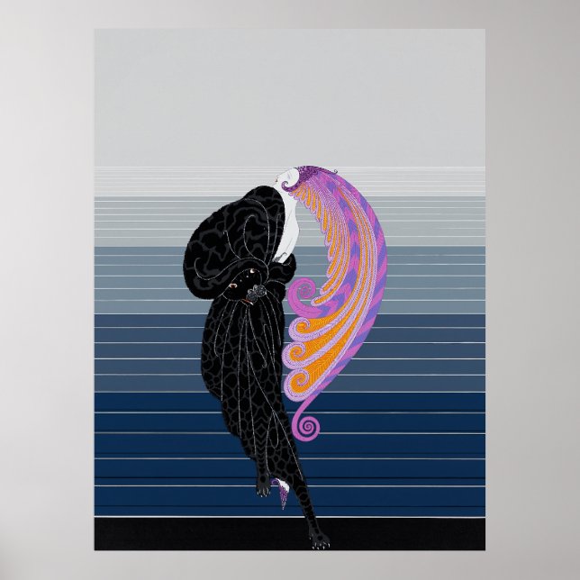 Erté - 20 påminde om Suite, Beauty Poster (Framsidan)