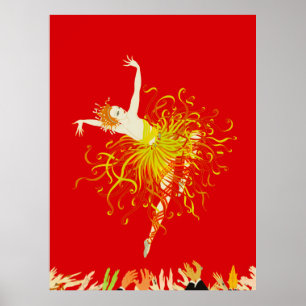 Erté - Applause Poster