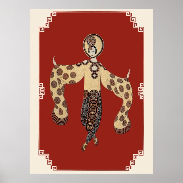 Erté - Asian Princess Suite, Bamboo Poster (Framsidan)