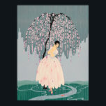 Erté - Blommar Umbrella Poster<br><div class="desc">Erté - Blommar Umbrella</div>