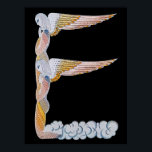 Erté - Brev E från Alphabet Suite 1976 Poster<br><div class="desc">Erté - Brev E från Alphabet Suite 1976</div>
