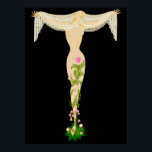 Erté - Brev T från Alphabet Suite 1976 Poster<br><div class="desc">Erté - Brev T från Alphabet Suite 1976</div>
