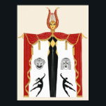 Erté - Broadway's in Mode Poster<br><div class="desc">Erté - Broadway's in Mode</div>
