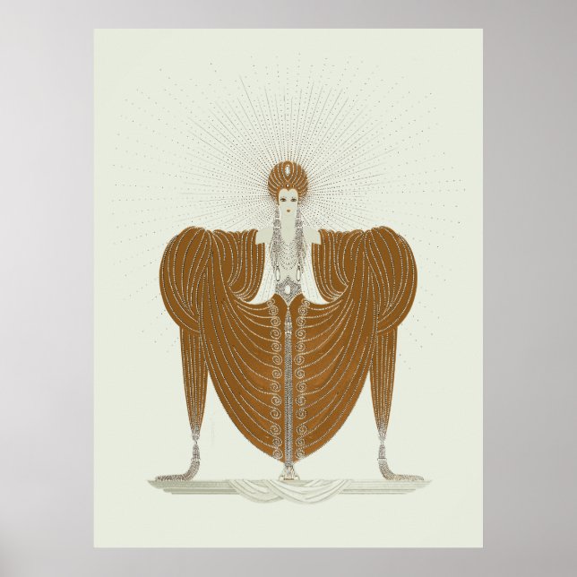 Erté - Celestial Virtues Suite, Radiance Poster (Framsidan)