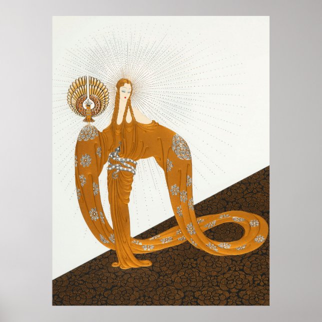 Erté - Celestial Virtues Suite, Radiance Poster (Framsidan)