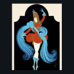 Erté - Costume for Prince Charming Poster<br><div class="desc">Erté - Costume for the Prince Charming in the Seping Beauty,  1922</div>