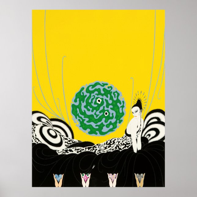 Erté - de 20 påminde om en ny svit, välj poster (Framsidan)