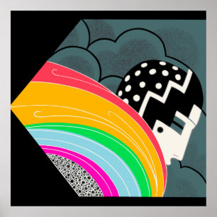 Erté - de 20 påminde om Suite, Tempes Poster