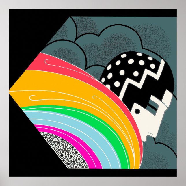 Erté - de 20 påminde om Suite, Tempes Poster (Framsidan)