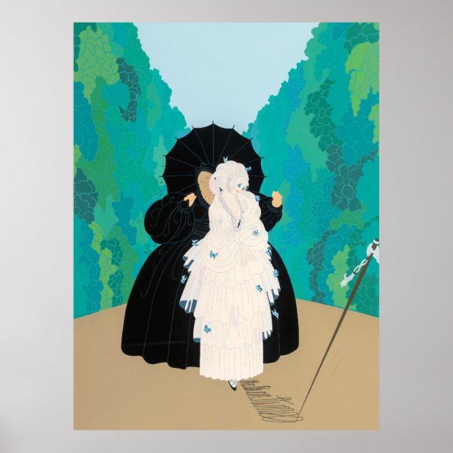 Erté - Debutante Poster (Framsidan)