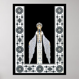 Erté - den judiska stadsdelen Suite, bysantinska Poster