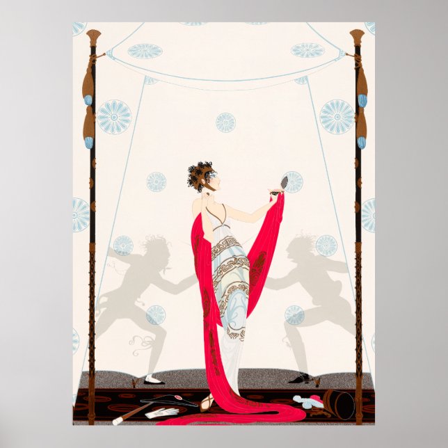 Erté - Duel Poster (Framsidan)