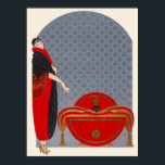Erté - Emerald Ögon Poster<br><div class="desc">Erté - Emerald Ögon</div>
