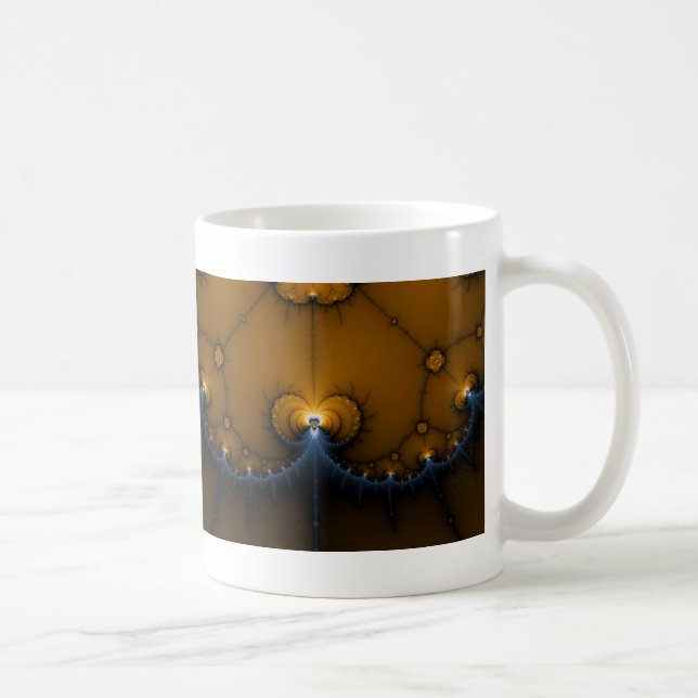 Erte - Fractal Kaffemugg (Höger)