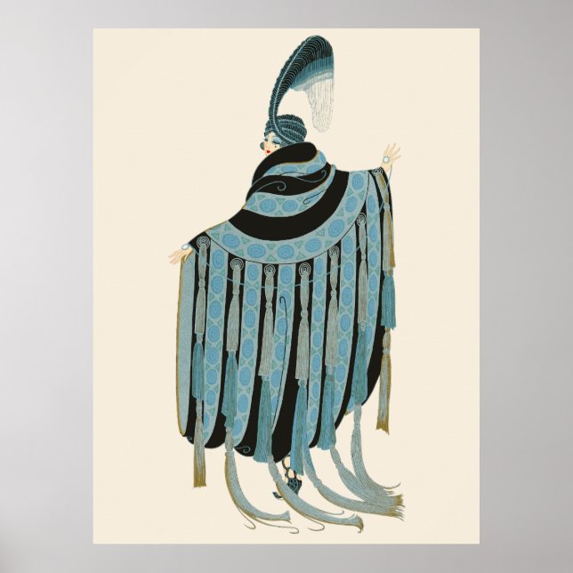 Erté - Gaby Deslys Poster (Framsidan)