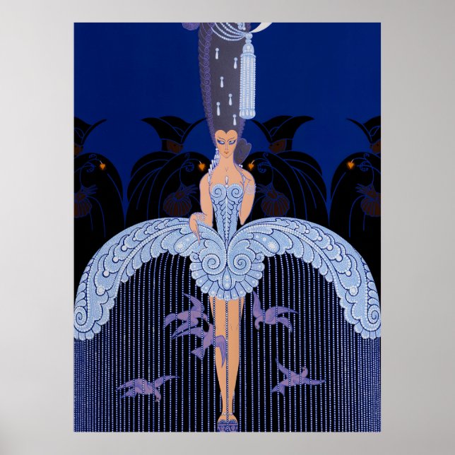 Erté - Hennes hemliga amirers Poster (Framsidan)