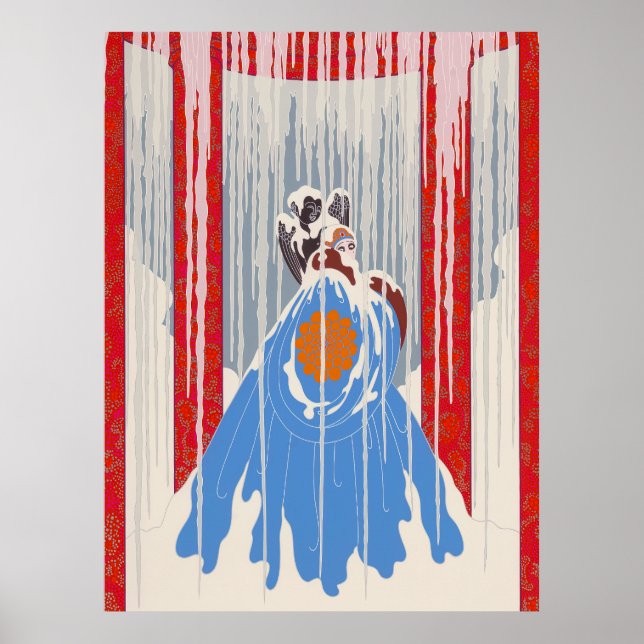 Erté - Kärlek Captive Poster (Framsidan)