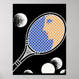 Erté - Kärlek och Tennis Suite, Tennis Poster