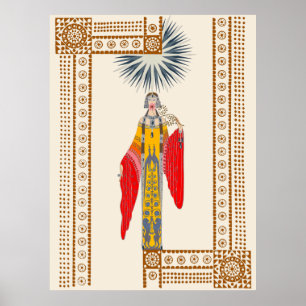 Erté - La Princess Lointaine Poster