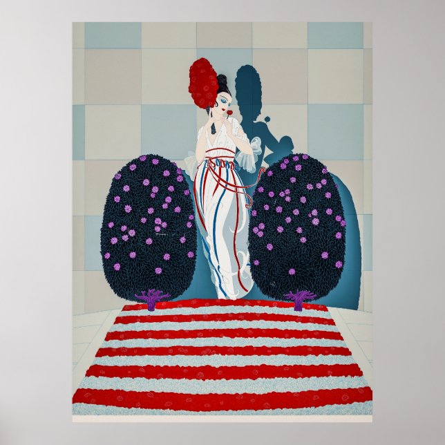 Erté - Lafayette Poster (Framsidan)