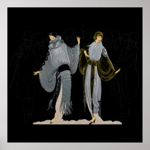 Erté - Metropolis Suite, öppet kväll Poster