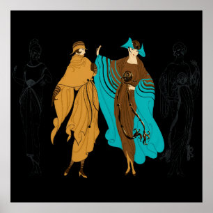 Erté - Metropolis Suite, på Avenue Poster