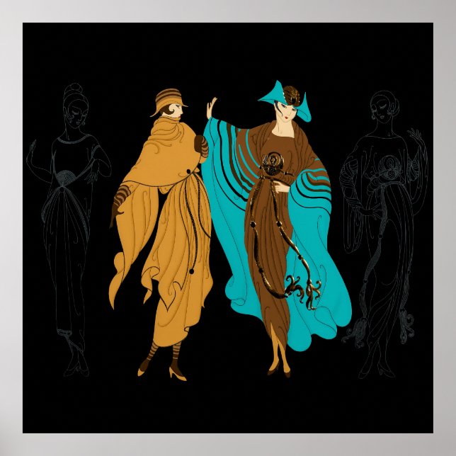 Erté - Metropolis Suite, på Avenue Poster (Framsidan)