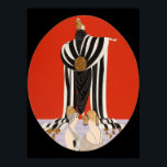 Erté - Monaco [Nattversion] Poster<br><div class="desc">Erté - Monaco,  från New York Monaco Suite [Nattversion]</div>
