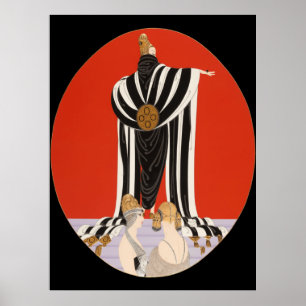 Erté - Monaco [Nattversion] Poster