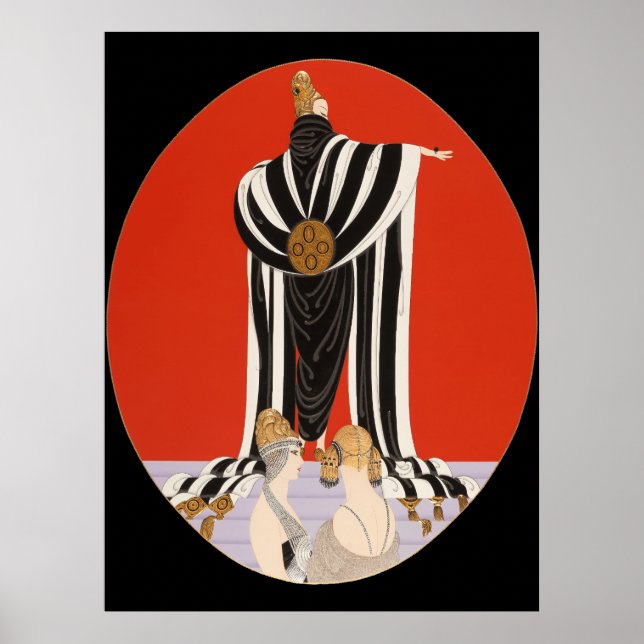 Erté - Monaco [Nattversion] Poster (Framsidan)