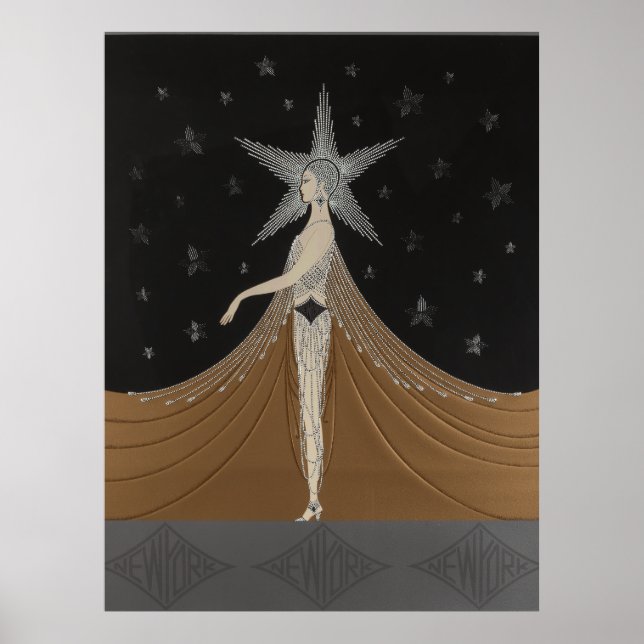 Erté - New York New York Poster (Framsidan)