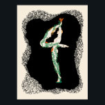 Erté - Numerals Suite, nummer 4 Poster<br><div class="desc">Erté - Numerals Suite,  nummer 4</div>