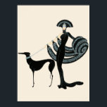 Erté - På teaterSuite, Symphony in Black Poster<br><div class="desc">Erté - På teaterSuite,  Symphony in Black</div>
