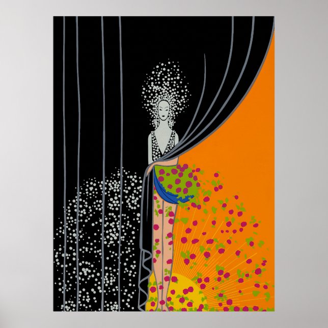 Erté - Printemps Poster (Framsidan)