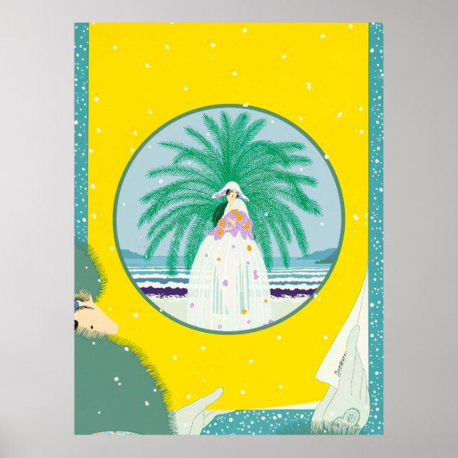 Erté - Riviera Poster (Framsidan)