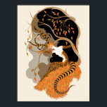Erté - Seasons, hösten 1970 Poster<br><div class="desc">Erté - Seasons,  hösten 1970</div>